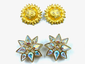 The Stars And The Sun: Vintage Earring Pairing