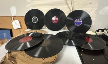 20 Vintage, 12 Inch 78 R.P.M Records By Victor, Columbia, Coronet, Golden Tone, Victrola Records. RD-d4