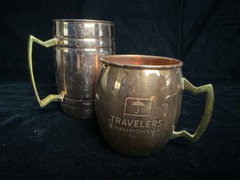 Copper Tone Mugs