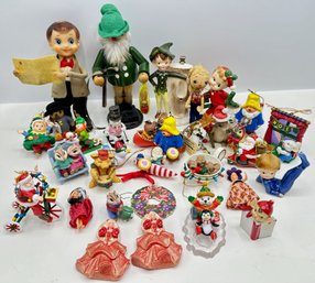 15 Vintage Christmas, Paddington Figurines & More