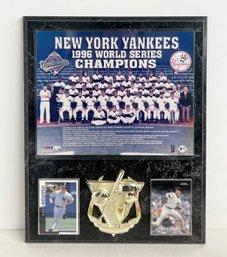 Yankees 1996 World Series Champions Plaque