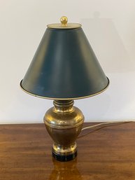 Vintage Traditional Brass Table Lamp