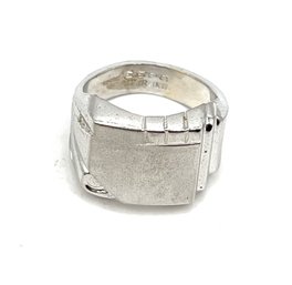 Vintage ESPO Designer Sterling Silver Ring, Size 8