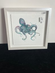 Eyre Tarney Octopus Wall Art Print Framed