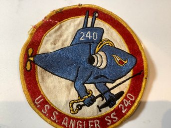 USS Angler SS 240 Badge