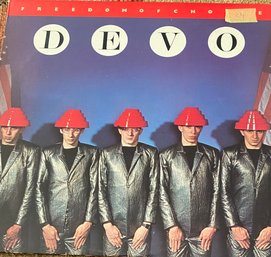 DEVO -Freedom Of Choice- LP 1980 - BSK 3435 VINYL LP - W/ Sleeve