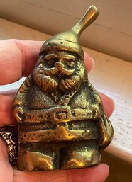 Fun Brass SANTA CLAUS Bell