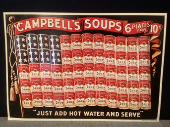 Campbells Soup Tin Sign
