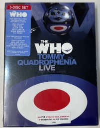 UNOPENED The Who Tommy And Quadrophenia Live 3-disc Set