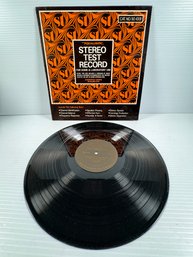 Realistic Stereo Test Record For Home And Laboratory Use