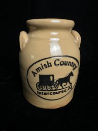 Amish Country Pottery Crock