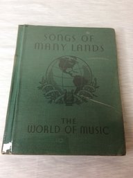 Songs Of Many Lands The World Of Music Book 43