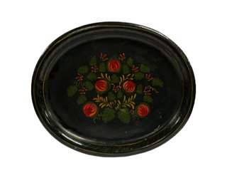 Floral Toleware Tray