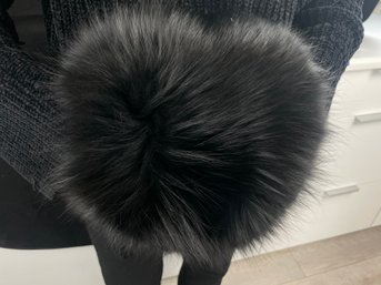 Black Fox Muff Hand-warmer