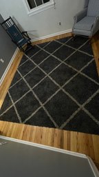 Long Pile Rug With Pattern