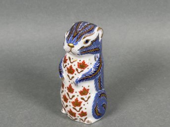 Vintage Royal Crown Porcelain Chipmunk Figure