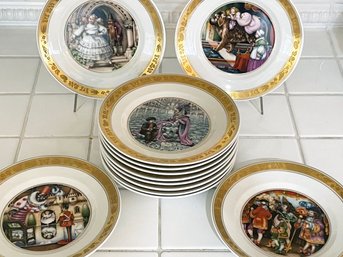 A Complete Set Of Franklin Mint Hans Christian Andersen Commemorative Plates
