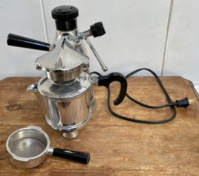 Vintage SALTON Ex-3 Aluminum Electric Espresso Maker - Made In Italy