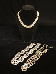 Chain Link Necklace Lot