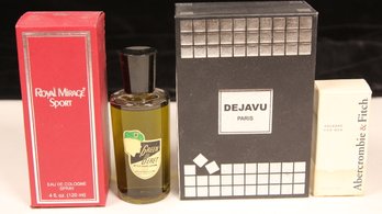 LOT OF VINTAGE PERFUMES & COLOGNES