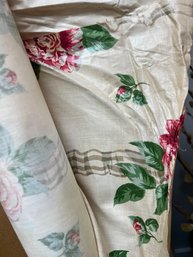 Quadrille New York Rose Cotton Chintz Fabric - Camille Pattern