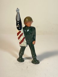 Lead Soldier # 34 Good Condition, Please View Photos For Condition.