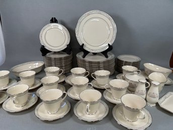 Vintage Lenox 'Charleston' Pattern China Service For 14 With Extras