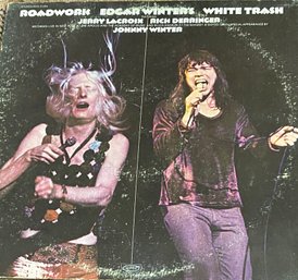 Edgar Winter's White Trash Roadwork -  W/ Rick Derringer Double LP 1972 KEG 31249