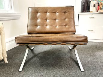 A Vintage Barcelona Chair By Mies Van Der Rohe