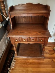 Pair Of Oak Nightstands