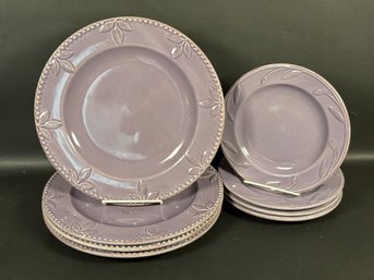 Lavender Dinnerware By Signature, Sorrento Pattern