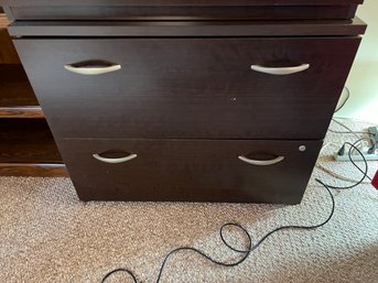 Particle Board File Cabinet (2 Of 2) No Key