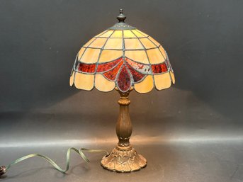 A Vintage Tiffany-Style Lamp