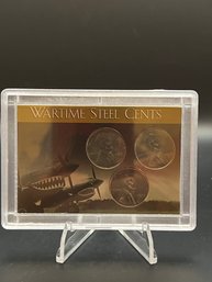 Wartime Steel Pennies