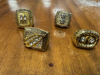 Exact Replicas Of Supe Bowl Rings  #1