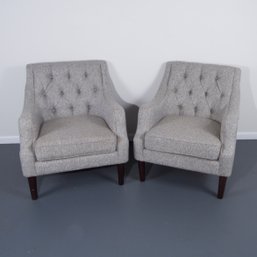 Madison Park Tufted Back Lounge Chair Set Of 2