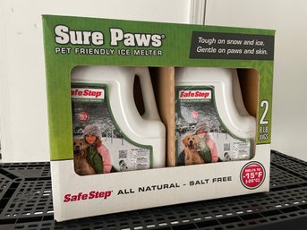 Sure Paws Pet Friendly Ice Melter 2 8lb Jugs NEW In Box