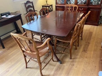 Antique Dining Table & Chairs