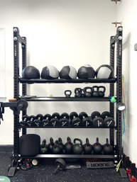 A Rogue 4 Tier Weight Storage Rack