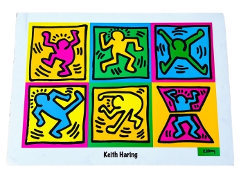 Keith Haring Mounted Giclee Print On Foam Core