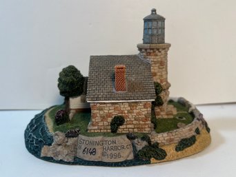 1996 Stonington Harbor Lighthouse W/ Original Box