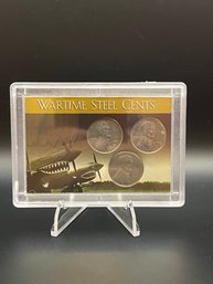 Wartime Steel Pennies