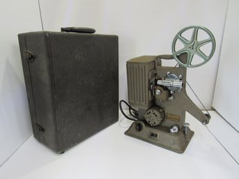 Vintage Keystone Movie Projector Model R8 Steampunk/Mid Century TESTED With Case