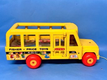 1965 Fisher Price HAPPY School Bus