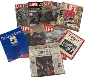 Life, Time & NY Times -'48 Churchill  Memoirs-F84 Thunderbirds-'50 Marines Recon-'63 Bay Of Pigs And More