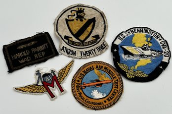 Grouping Of World War 2 To Vietnam War Era Patches