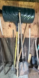 Snow Shovel, Square Shovel, Yard / Garden Tools, Pitch Fork, Splitting Mauls.