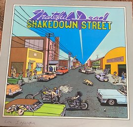 GRATEFUL DEAD - SHAKEDOWN STREET - AB 4198 - 1978 RECORD- VG CONDITION