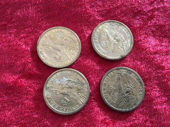 Coin Lot #3!- 4 Dollar Coins