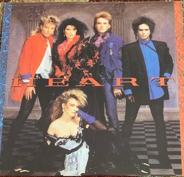 HEART - 1985 SELF TITLED LP - 'WHAT ABOUT LOVE' ST12410